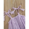 thumbnail image 5 of Chollius Toddler Infant Baby Girls Sleeveless Dress Dot Print Adjustable Shoulder Straps Tulle Dress Summer Clothing, 5 of 7