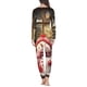 thumbnail image 4 of Pijamas de manga larga para mujer, conjunto de dos piezas, jersey que combina con todo, ropa de dormir informal holgada, regalos de navidad, 4 of 4