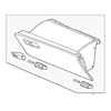 Genuine OE Honda Glove Box Assembly - 77500-THR-A03ZB Fits select: 2020-2021 HONDA ODYSSEY