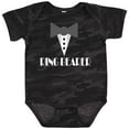 thumbnail image 3 of Inktastic Ring Bearer Mock Tux Tuxedo Boys Baby Bodysuit, 3 of 5