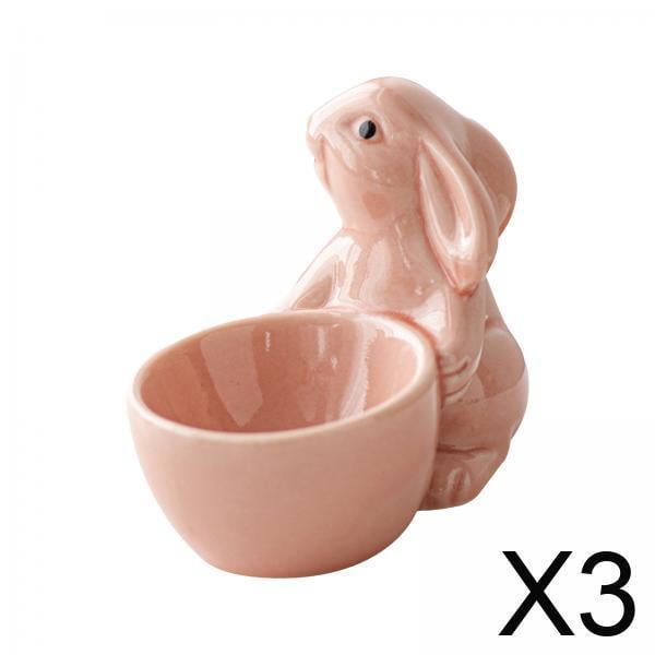 3xhuevos Utensilios De Cocina Para Desayuno Mesa Centro De Mesa Expositor Soporte Para Huevos De Rosa