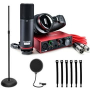 Focusrite Scarlett Solo Studio 2x2 USB Audio Interface with Microphone and Headphones (3rd Generation) + More!