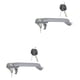 thumbnail image 1 of Manijas de Puertas Exteriores Generico Volkswagen Jetta 1993 A 1998 Gris Corrugado C/Cilindro C/Llaves 2 Piezas, 1 of 4