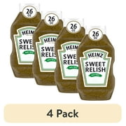 (4 pack) Heinz Sweet Relish, 26 fl oz Bottle