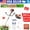 2 in 1 (Red), variant on YNCE Grass Trimmer 52cc 2-Stroke Gas Crank 2 in 1 Multi-Functional Grass Trimmer Brush Cutter Complete Accessories