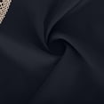 thumbnail image 4 of Wyongtao Women's 2 Piece Tracksuit Crew Neck Lace Camisole Elastic Waist Wide Leg Pants Set Casual Lounge Outfits,Black S, 4 of 5
