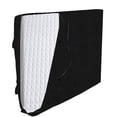 thumbnail image 1 of 1 funda de colchón negra de 196 x 148 x 38 cm, 4 asas y cremallera, funda protectora de colchón impermeable., 1 of 5