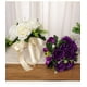 thumbnail image 3 of Nvzi Ramos de boda para novia y dama de honor, rosas color champán, flores artificiales rojas, ramo para boda, fiesta, decoración de la iglesia, 3 of 5