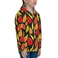 thumbnail image 5 of Kdxio Autumn With Leaves Pattern Kids Boys Girls Zip Up Hoodie 3D Printed Hooded Sweatshirt Hoody Coat with Pocket 7-12 Y-Small, 5 of 6