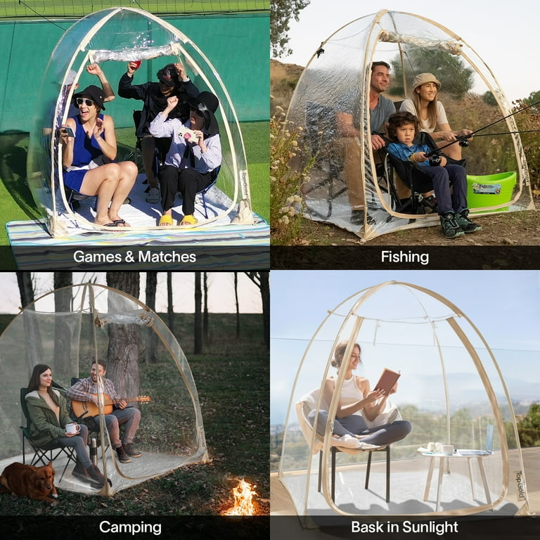 Free Shipping! Clear Bubble Tent Outdoor Instant Sports Tent