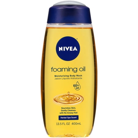 NIVEA Foaming Oil Moisturizing Body Wash 13.5 oz.