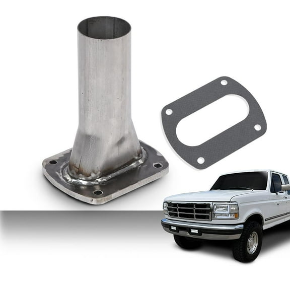 PIT66 Catalytic Converter Repair Flange Fit for Ford F250 F350 E250 E350 5.8L 1987-1999 121685