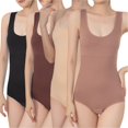 thumbnail image 2 of Ropa moldeadora con hebillas Braguitas abdominales Moldeadoras posparto para mujer Moldeadoras de cintura Levantamiento de caderas Moldeadoras de cintura Traje moldeador abdominal, 2 of 6
