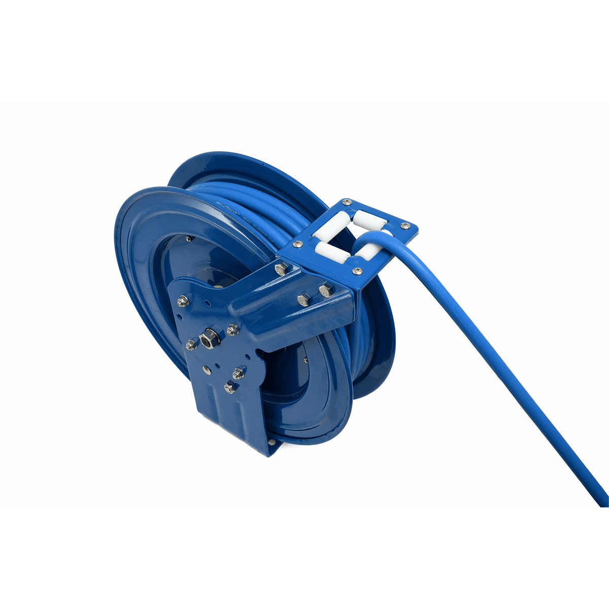 BluBird BBRHD3850 18ga. 12-Point Retractable Hose Reel w/ 3/8"X50' Air Hose