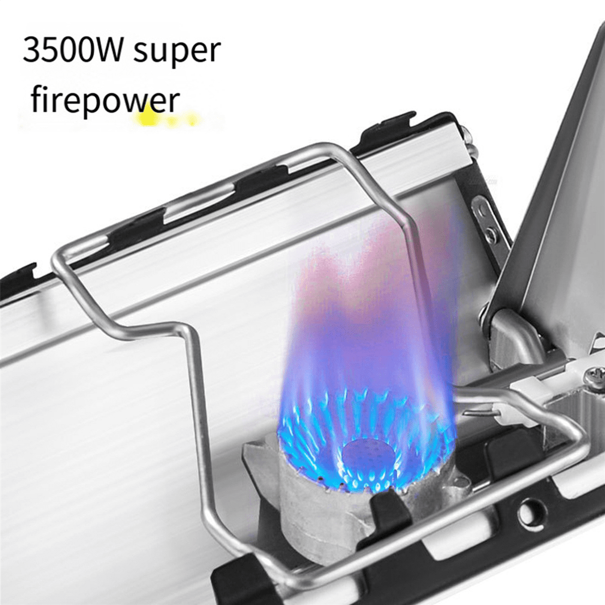 2X Camping Stove Outdoor Portable Windproof High-Power Cassette Gas Stove Picnic Accessories