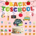 thumbnail image 4 of 4Pcs Back to School Party Decorations Hanging Banner Ruler Pencil Fruit Shape Stationery Banner Set Welcome Back Party Decoration, 4 of 10