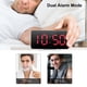 thumbnail image 5 of Yuarrent Alarma Digital LED hogar electrónico pantalla grande Snooze reloj de modo de atenuación pantalla ajustable relojes de Type7 NO7, 5 of 6