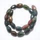 thumbnail image 2 of Natural Indian Agate Beads Strands Faceted Oval 8.5~9x6mm Hole: 1mm about 22pcs/strand 8.07 inch, 2 of 2