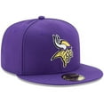 thumbnail image 2 of Men's New Era Purple Minnesota Vikings 59FIFTY Fitted Hat, 2 of 4