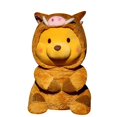 thumbnail image 2 of 25-60cmGenuine Disney Kawaii Crossdressing Winnie the Pooh Stuffed Plush Toy Soft Cute animal Plush Doll Gifts for Children Kids zhangyuxiang LED, 2 of 2