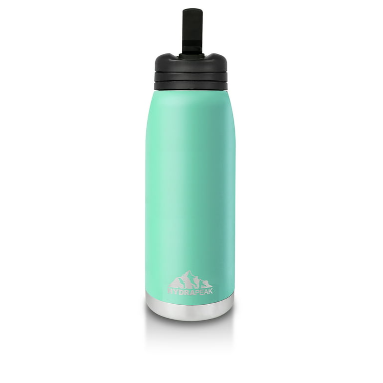 HYDRAPEAK Flow 32oz Double Insulated Water Bottle with Straw Lid