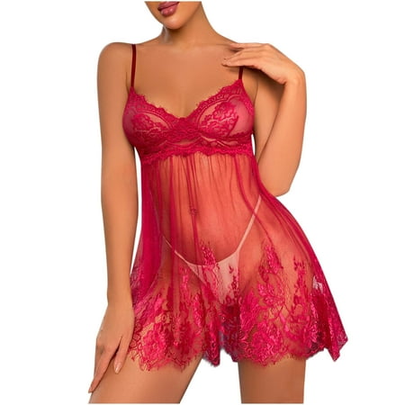Womens Summer Lace Bandage Temptation Babydoll Underwear Lingerie Jumpsuits Female Sexy Sleepwear Romper Overalls Ladies Playsuits Bodysuits Jumpsuit