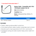 thumbnail image 2 of Battery Cable - Compatible with 1996 - 1999 Buick LeSabre 3.8L V6 1997 1998, 2 of 2