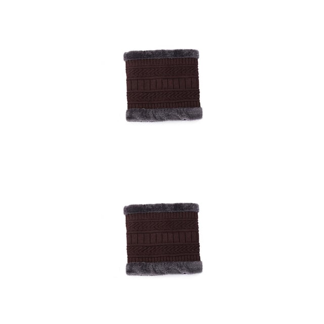 Calentador de cuello Minnieouse 2piezas marrón Accesorios de ciclismo para clima frío