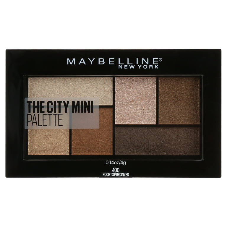 Maybelline Rooftop Makeup, Mini Palette Eyeshadow The City Bronzes