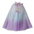 thumbnail image 2 of Kids Outerwear Coats Toddler Girls Lace Up Cape Party Robe Kids Holiday Party Princess Cloak, 2 of 9