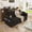 Black, variant on 3-Seat Couch Set with USB Charging Station, Cup Holders & Storage, Wood Frame, Modern Sectional Sofa, Easy to Install, Ideal for Living Room & Apartment,Olive