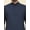 Blue, variant on SKAVIJ Men's Cotton Longline Henley Shirt Long Sleeve Mandararin Collar Hippie Casual Beach T Shirts (Small,Black)
