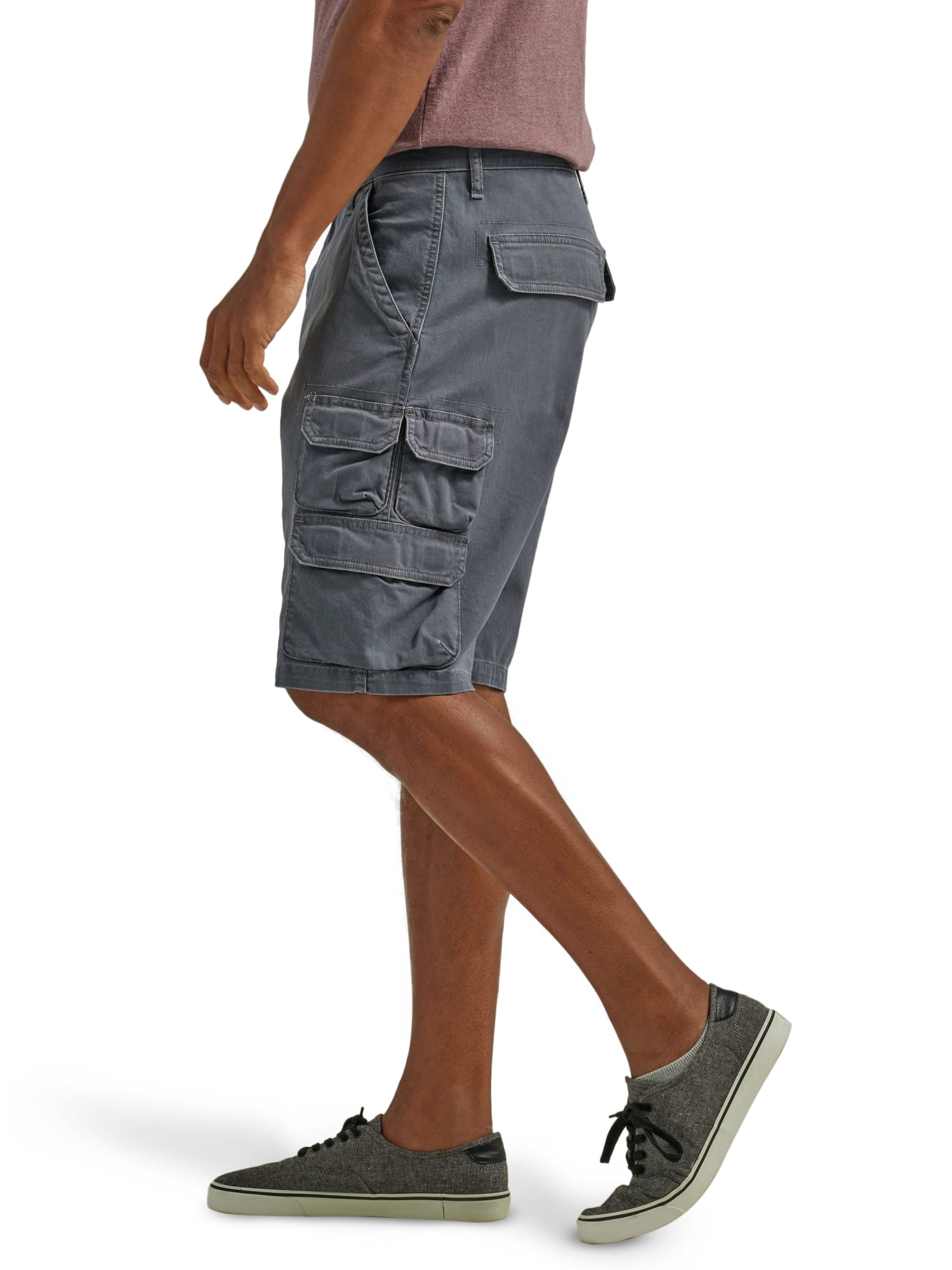 Wrangler Men's and Big Men's Multi-Pocket Cargo Short with Stretch, Sizes 30-50