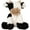 Black and White, variant on Adorable Plush Cow Toy Floppy Dairy Cattle Soft Stuffed Animal Cute Birthday Gifts for Boys Girls Kids Toddlers, 9''