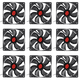 thumbnail image 1 of Radiador Caja PC Gran Volumen Aire Ventilador Chasis Escritorio Alta Velocidad 12cm Y 4 Pines, 1 of 9