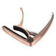 thumbnail image 1 of Capo Guitare, Capo à Ressort Réglable en Métal pour Ukulélé Basses Électriques Acoustiques, Libération Rapide, 1 of 8