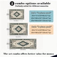 thumbnail image 3 of Floor Rugs Sets 3 Piece with Runner, Farmhouse Kitchen Rugs and Mats Non Skid Washable Runner Rug for Kitchen Sink Laundry, 3 of 12
