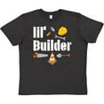 thumbnail image 3 of Inktastic Lil Builder- Future Construction Worker Youth T-Shirt, 3 of 5