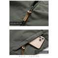 thumbnail image 3 of Men's Jacket Hooded Water Resistant Camping Jackets Male Work Wear Clothes，Size M-3XL, 3 of 9