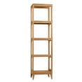 thumbnail image 2 of Avanity TEAK-TR16-NT Teak 60" Wood And Plywood Free Standing Linen Tower - Wood, 2 of 3