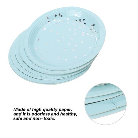 Assiette Jetable Haofy Plat A Gateau Jetable 18 Cm 7 0 Pouces Fete De Mariage Pour Les Anniversaires De Fetes De Noel Walmart Canada