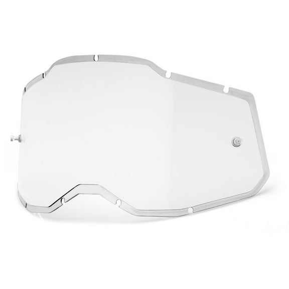 100% Replacement Lens for Adult Racecraft 2/Accuri 2/Stratus 2 Goggles - Clear