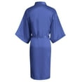 thumbnail image 6 of Lixiuxyad Robe with Hood 3x Women's Satin Kimono Bridal Dressing Gown Bridal Bathrobe Women's Satin Kimono Bridal Sexy Silk V Neck Kimono With Belt, 6 of 6