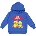 thumbnail image 2 of Inktastic Big Sister Duck Toddler Hoodie, 2 of 4