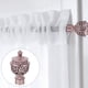 thumbnail image 2 of GOOHOCHY 4 varillas romanas con cabezal hueco para decoración de cortinas (oro rosa), 2 of 8