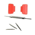 thumbnail image 2 of 1 juego de adaptadores de orejetas de 16 mm, piezas de repuesto para bricolaje, 3 varillas de resorte rojo, 2 of 8