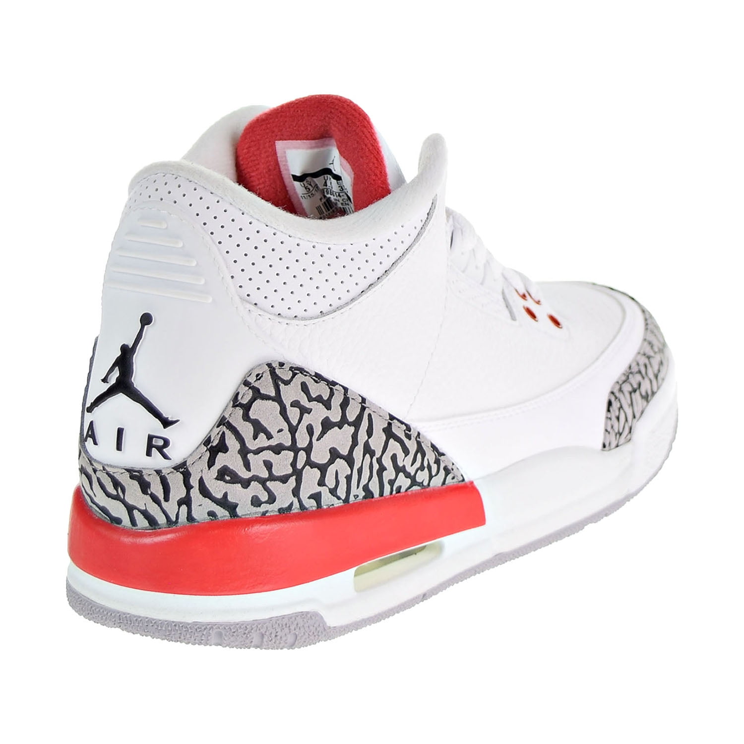 air jordan 3 retro white fire red cement grey