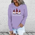 thumbnail image 2 of HAiming Women's Merry Christmas Hoodies Printed Long Sleeve Pullover Tops Casual Loose Sweatshirts with Pocket, 2 of 6