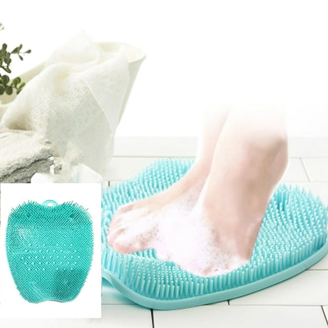 Ducha pie depurador cepillo limpiador masajeador exfoliante esteras de masaje piel muerta almohadilla de masaje