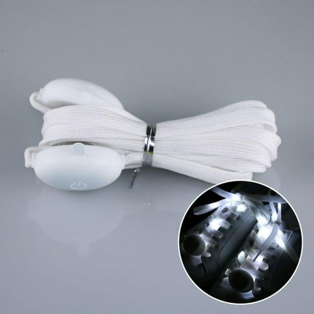 

Elaydool Shoelaces Luminous Flashing Imitation Nylon Fluorescent Colorful Discoloration